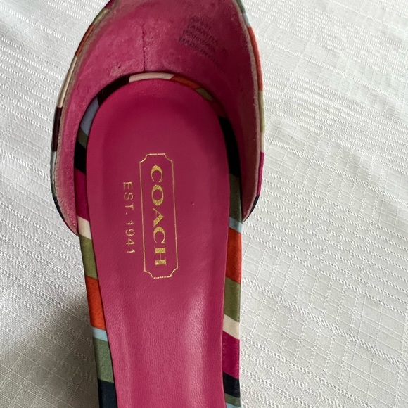 COACH Tabatha Wedges Size 7 - Picture 3 of 5